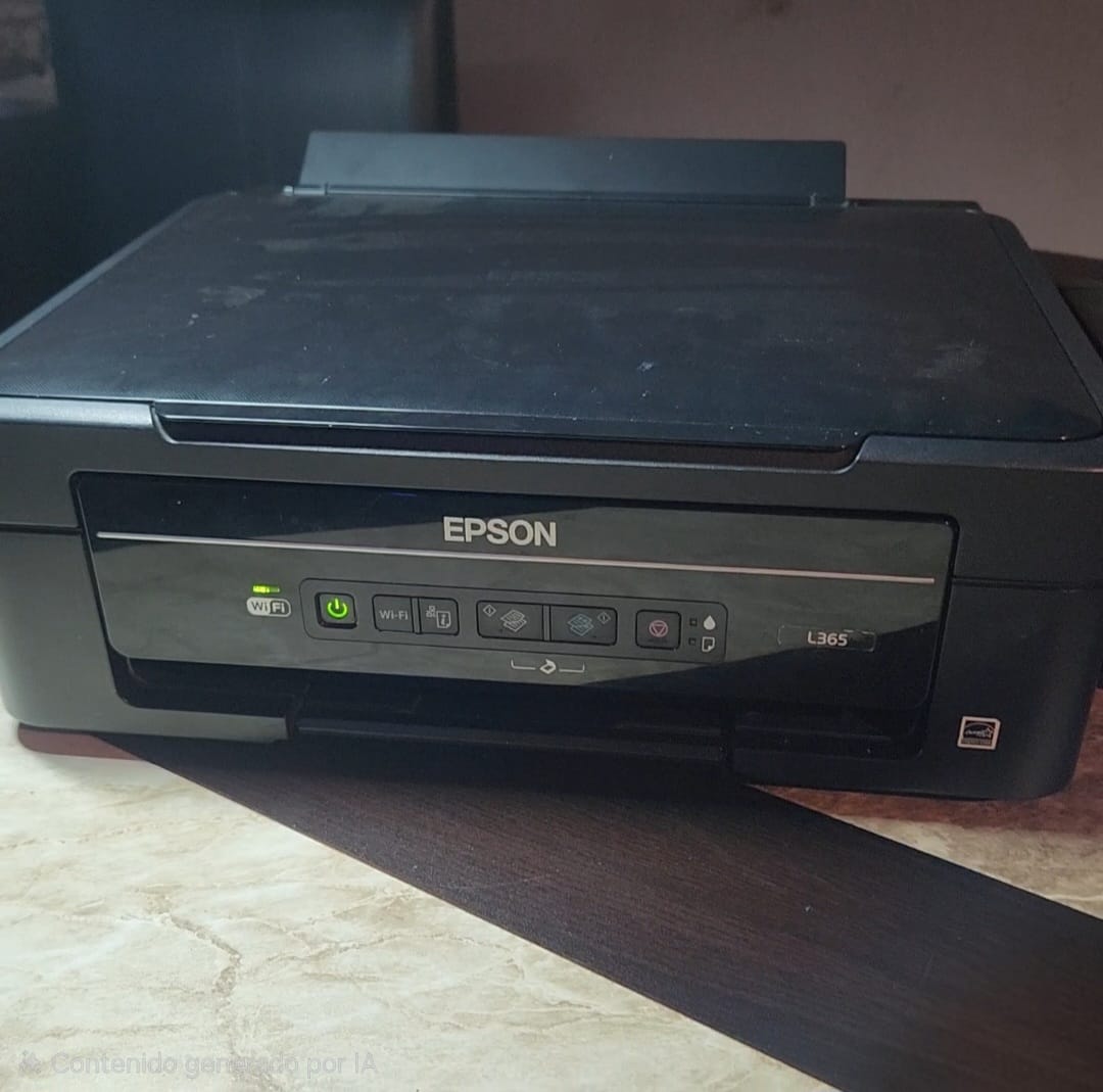 Impresora Epson L365 reparada funcionando